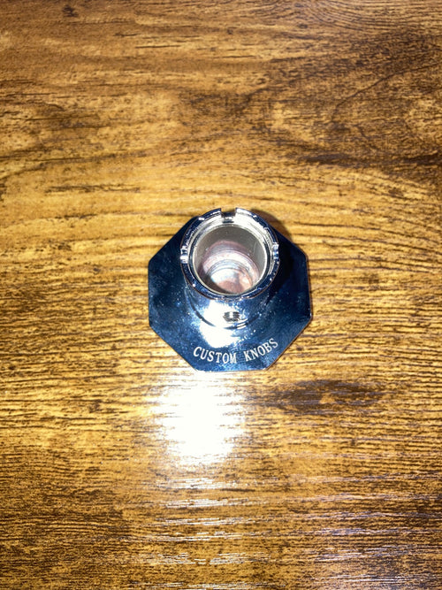 Old Logo Octagon Metallic Red Fist Kenworth Tractor & Trailer Air Valve Knobs