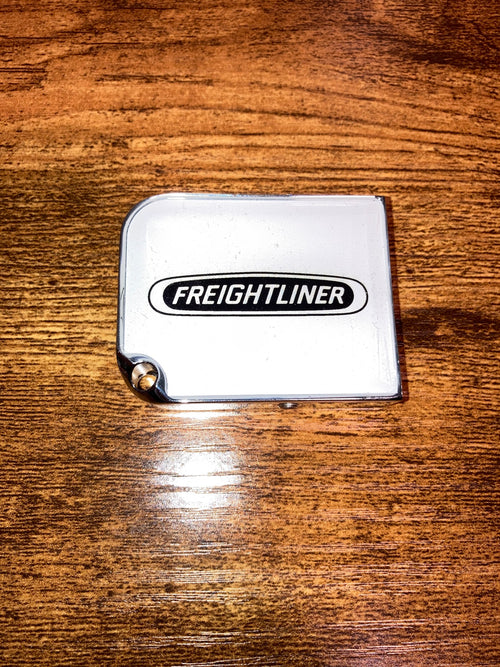 Rectangular Big Key Cover Fits Freightliner Logo White
