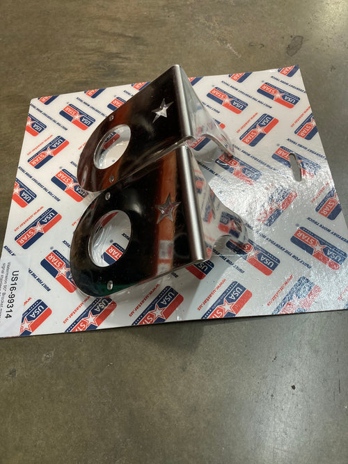 Watermelon 90° Bracket Mirror Turn Signal Stainless 304 ( PAir ) No Light