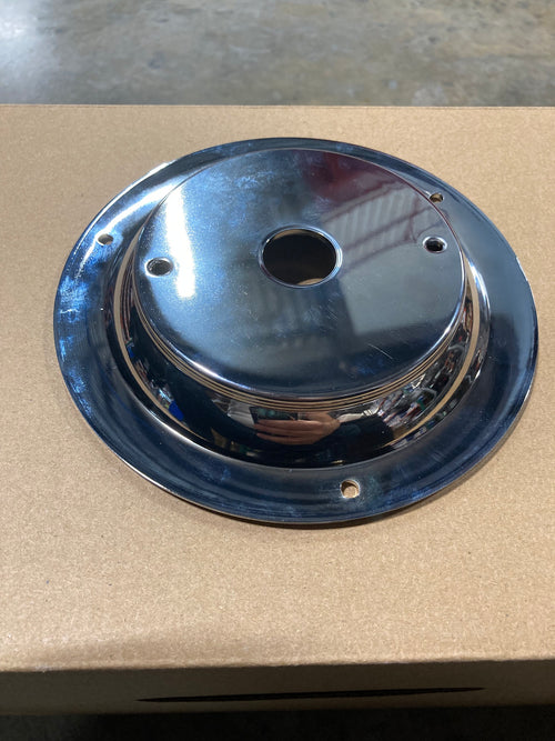 4" Plastic Chrome Base / Watermelon