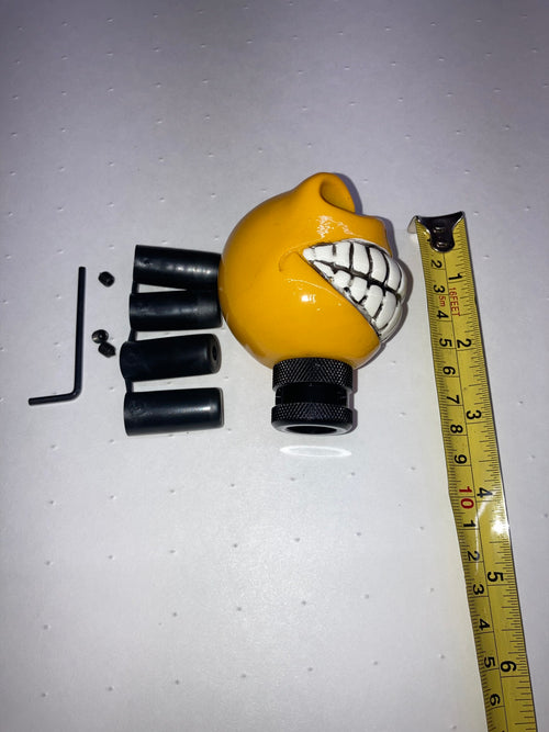 Skull Shift Knob Yellow