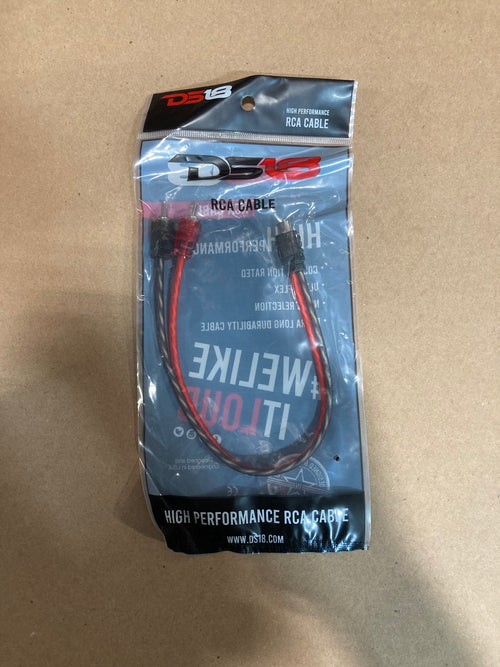 DS18 Level 1 RCA 100% Copper OFC Y Connector – 1 Female / 2 Male - Each