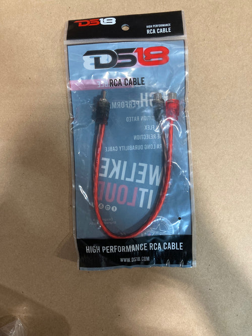 DS18 Level 1 RCA 100% Copper OFC Y Connector – 1 Male / 2 Female - Each
