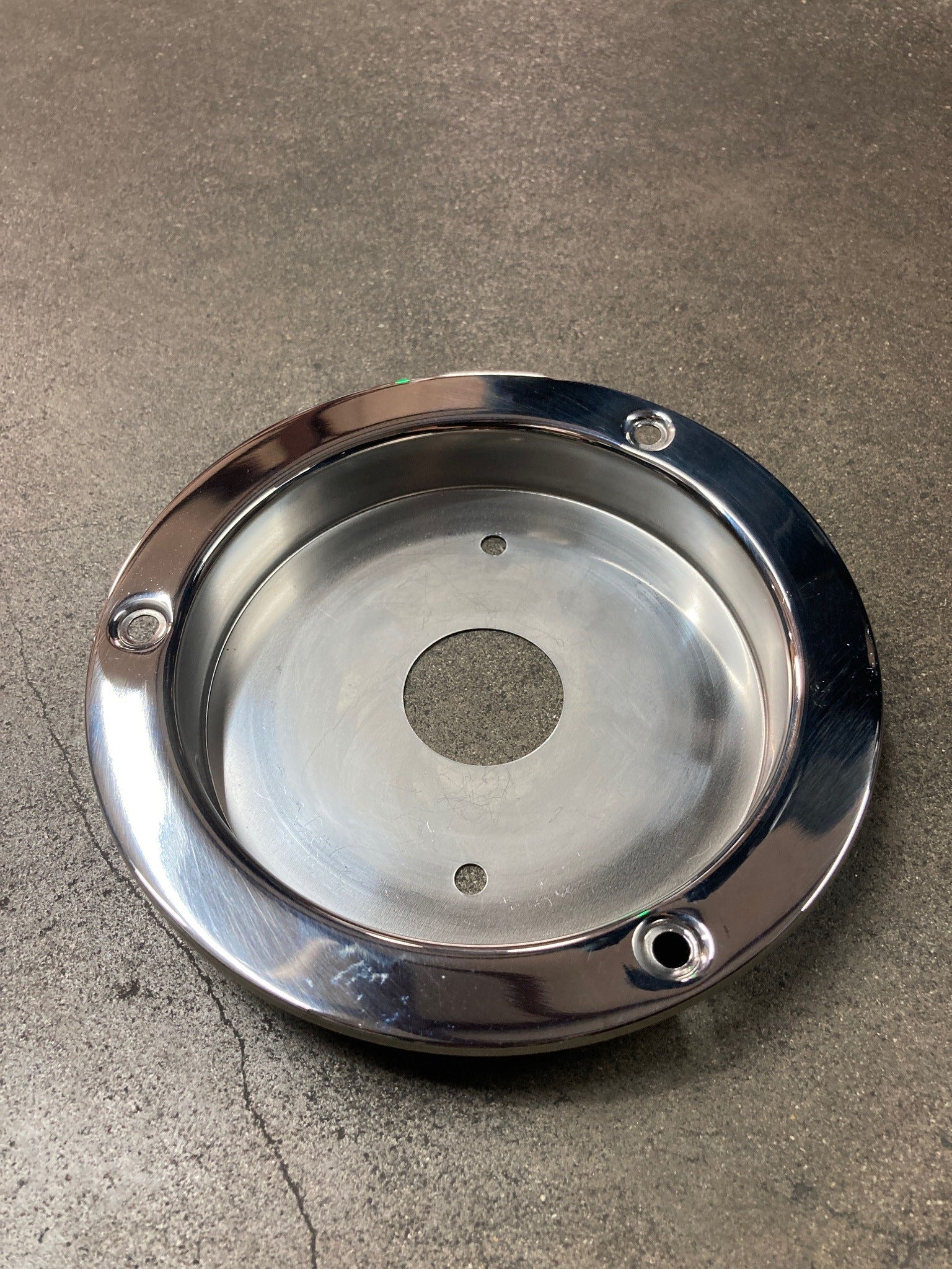 4” Stainless Steel Light Bezel 3.5