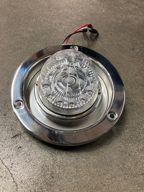 4” Stainless Steel Light Bezel 3.5"  / Watermelon