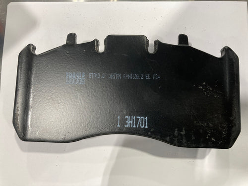 Disc pad set - axle 1 Up to 28.6k, pad springs included - Fras-Le OE Equivalent