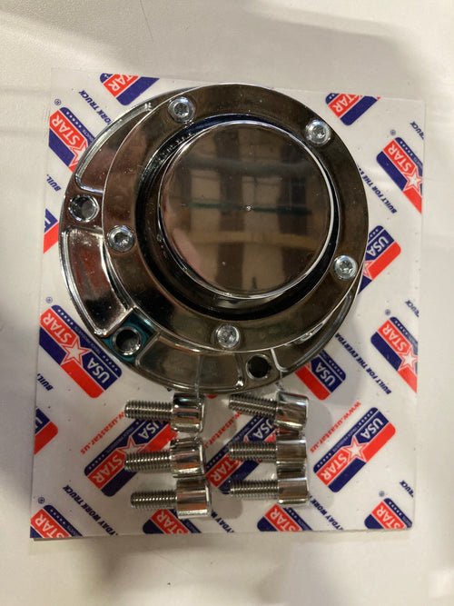 Hub cap 6 holes Chrome