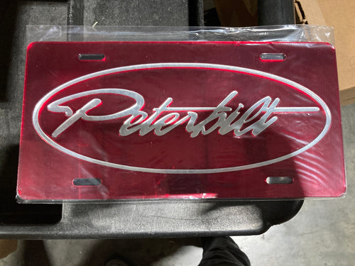 License Plate Frame Red