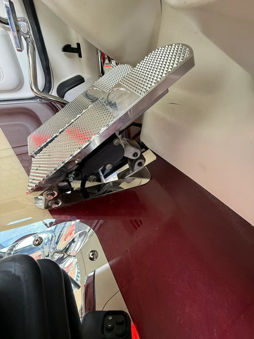 Heavy Duty Stainless Steel Accelerator Bracket Fits Peterbilt