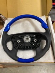 Steering Wheel Sport Luxury BLUE VIPER And Leather fits Freightliner Cascadia / Century / Columbia 2008-2017