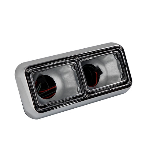 Headlight Replacement fits Freightliner, Kenworth, Peterbilt and Western Star No Bulb (Passenger & Driver Side)