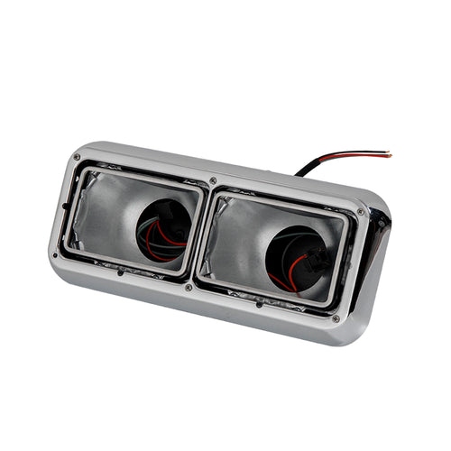Headlight Replacement fits Freightliner, Kenworth, Peterbilt and Western Star No Bulb (Passenger & Driver Side)