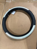 18” Steering Wheel Cover Bright White