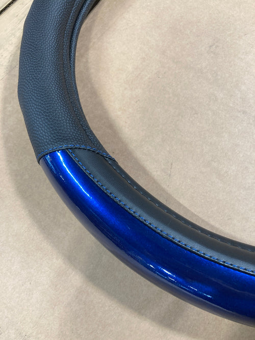 18” Steering Wheel Cover Navy Blue
