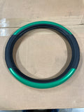 18” Steering Wheel Cover Plain Green