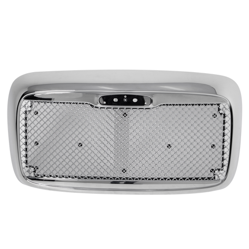 Grille Fits Freightliner Columbia, Plastic Abs, Mesh Design W/ Bugscreen