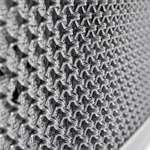 Grille Fits Freightliner Columbia, Plastic Abs, Mesh Design W/ Bugscreen