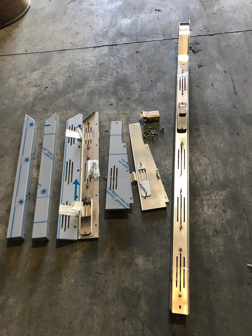 Cab & 68-3/4" Sleeper -1/4" Extension 2.5" Wide, (18 Lights) Columbia/Century (6) Cab Door Mounts (Pair) Lights Included.