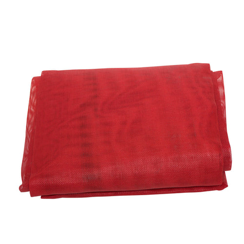7' X 18' dump tarp mesh material With Spline Color Red