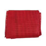 7' X 18' dump tarp mesh material With Spline Color Red