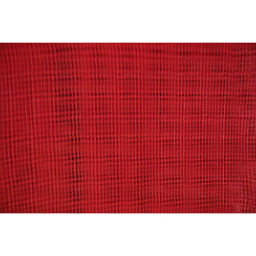 7' X 18' dump tarp mesh material With Spline Color Red