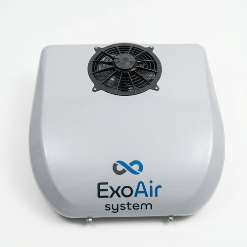 Exo-Air AC unit, system integrated, Color White
