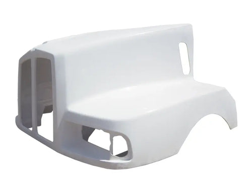 New Hood Fits Kenworth T600 B Aero 1995-1997 For Cab With Curved Windshield Short Fender With Light On Rear