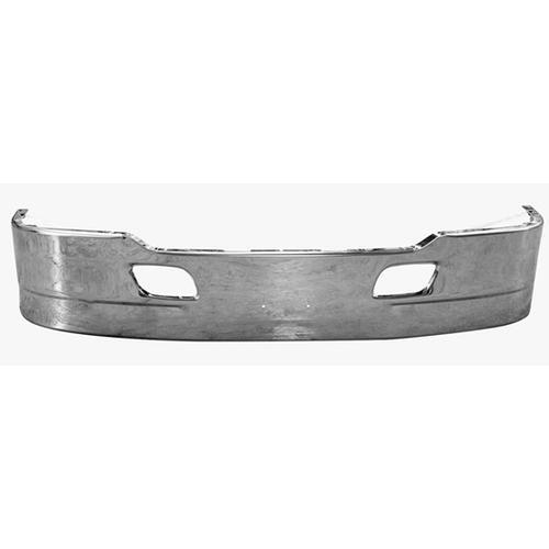17" Bumper Fits Kenworth T680 2013-2021 Stainless Steel Clad Aluminum No Fog Light