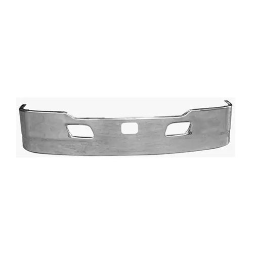 17" Bumper Fits Kenworth T680 2013-2021 Stainless Steel Clad Aluminum No Fog Light W/Radar Hole