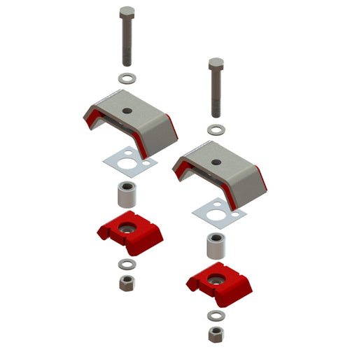 Motor Mount Kit w/ Hardware, Rear(High Temp) Fits Kenworth 🔧