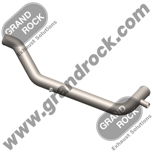 2.5" Lower Coolant Tube Fits Kenworth 2017 & Up W900L - Cummins ISX