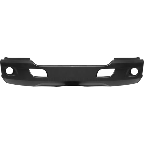 Black Bumper Assembly Set Fits Kenworth T680 (2011-2022 Old Gen) With Fog Light Cut-Outs Driver & Passenger Side