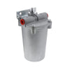 Alcohol Evaporator Inlet (1)1/2in P.T. Outlet (1)1/2in P.T. Mounting Holes (2) .406in Diameter