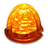 Legendary 3-1/2 Glass Watermelon Amber-Amber 3 Wire Dual Function W/O Bezel LED Lights