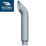 Lincoln Chrome West Coast Curve Cut 7” ID X 84” Reduced To 5” And Expanded (Fits Over)