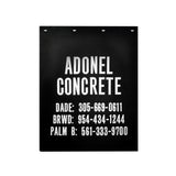24” x 24” Mud Flaps Adonel Concrete