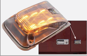 6 Led fits Volvo Side Indicator Light fits Volvo