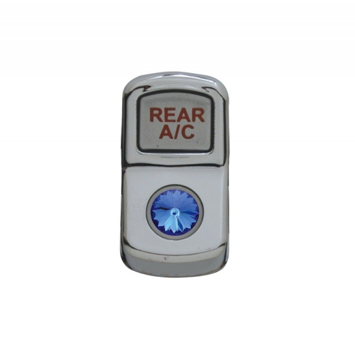 Rear A/C Rocker Switch Cover - Blue Diamond