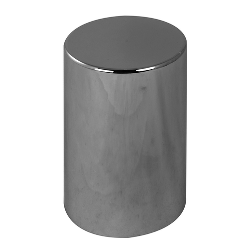 Tall Cylinder Plastic 33mm Screw-On Lug Nut Cover 4-1/4" H