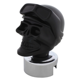 Skull Biker Gearshift Knob With 13/15/18 Speed Adapter - Black