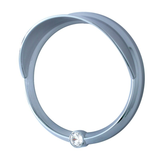 Speed Tachometer Bezel W/ Visor Clear Diamond fits Freightliner