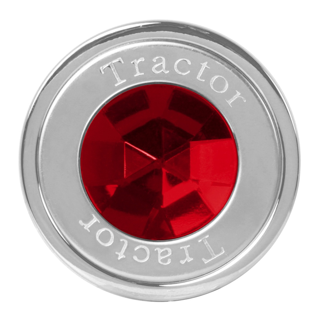 Red Tractor Pin Hole Style Air Control Knob with Crystal on Top ...