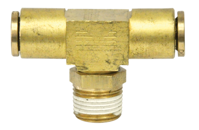 Swivel Male Branch Tee Tube 1/4” Pipe 1/4”