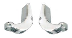 Aluminum JJ Brackets fits Peterbilt 359, 379, 389. Sold as Pairs