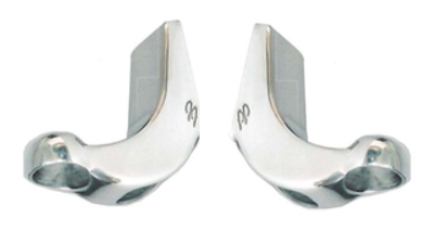 Aluminum JJ Brackets fits Peterbilt 359, 379, 389. Sold as Pairs