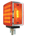 Square Double Face Pearl LED Pedestal Light