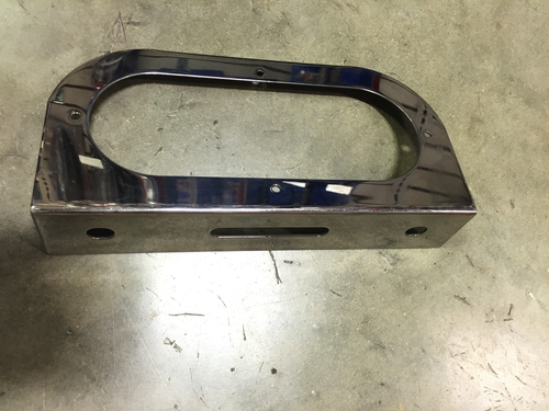Stainless Steel Bracket Only W/ Oval Hole