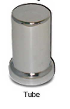 Push In 33Mm Tube Lug Nut Cover, 3-3/8" H