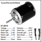 Blower Motor fits Kenworth 2 Wires