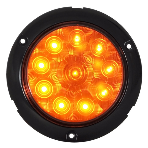4" Round Flat Surface Mount Light